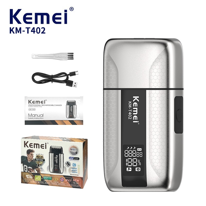Speed Pourer Cap - Kemei T402 Profesyonel Erkek Berber Tıraş