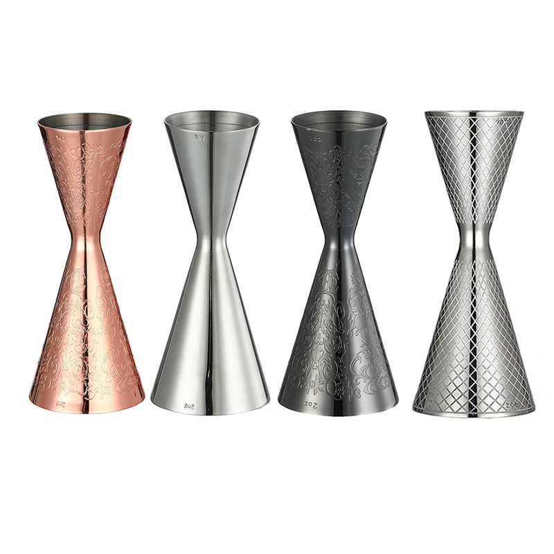 Bitters Bottle Set - Kazınmış Desenli Bar Aletleri ile Entegre